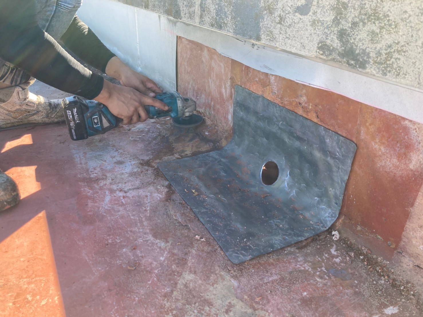 下地処理を行います