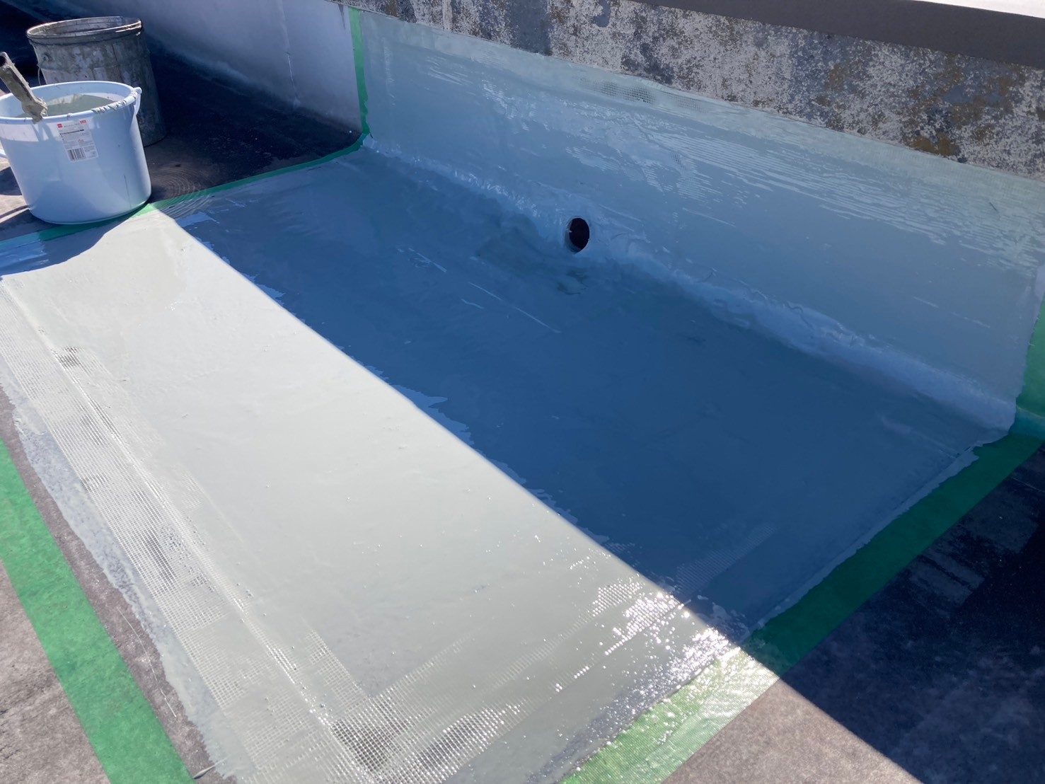 ウレタン樹脂塗料塗布