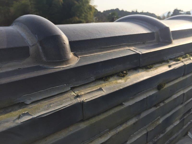 棟瓦取り直し工事