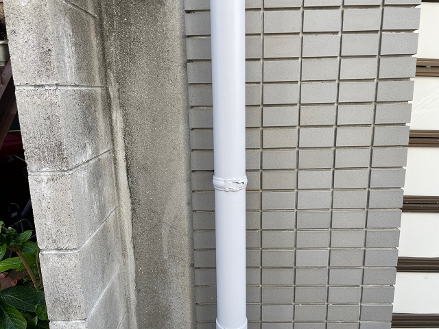 雨樋　塗装
