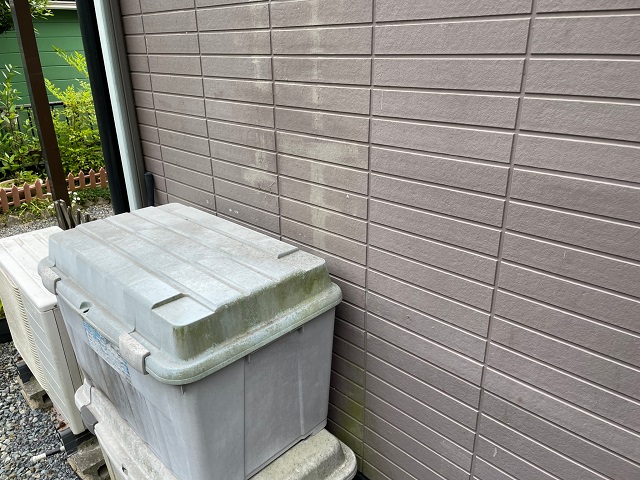 １階外壁　塗膜劣化