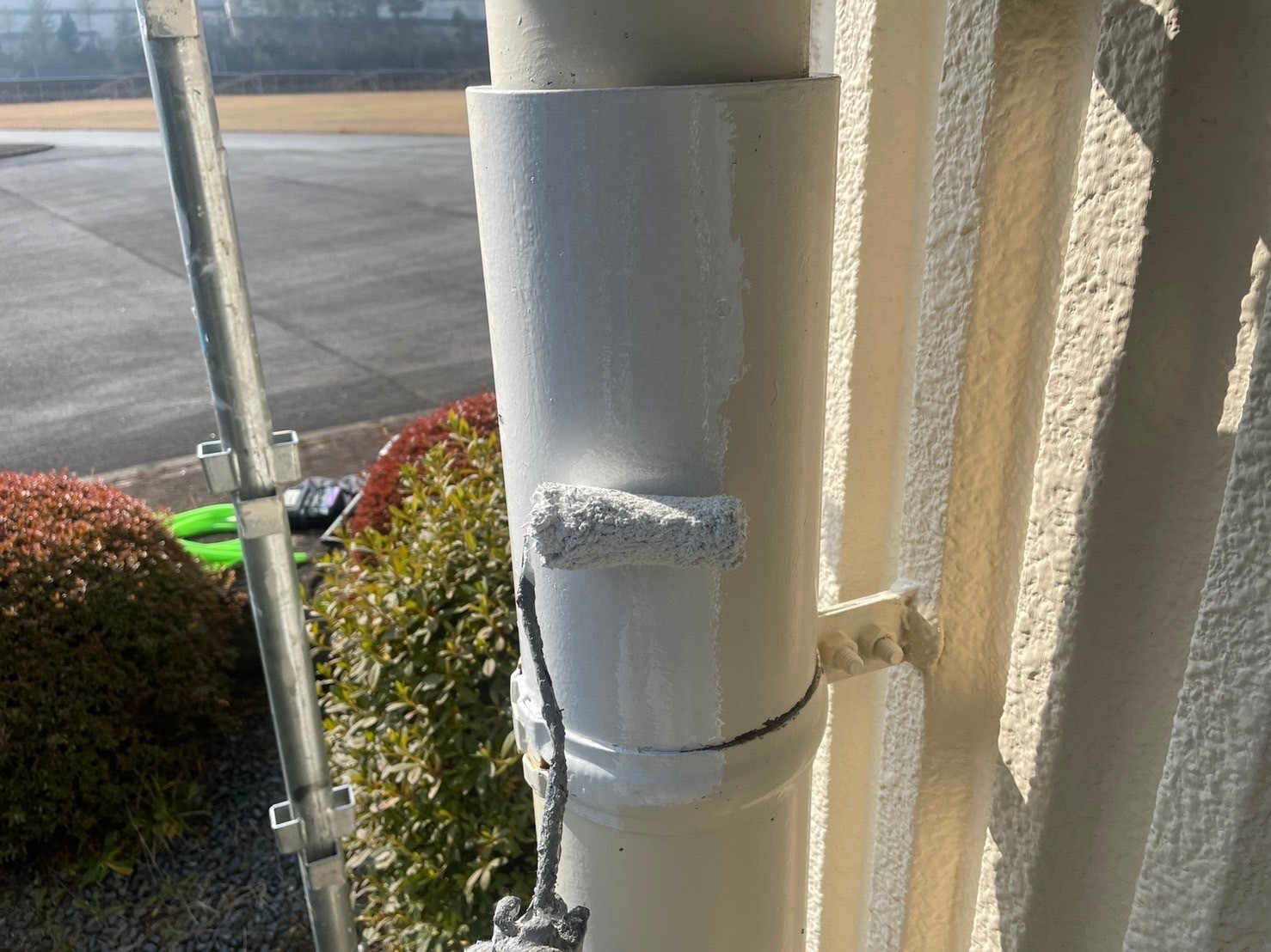 下塗り（工事写真2）