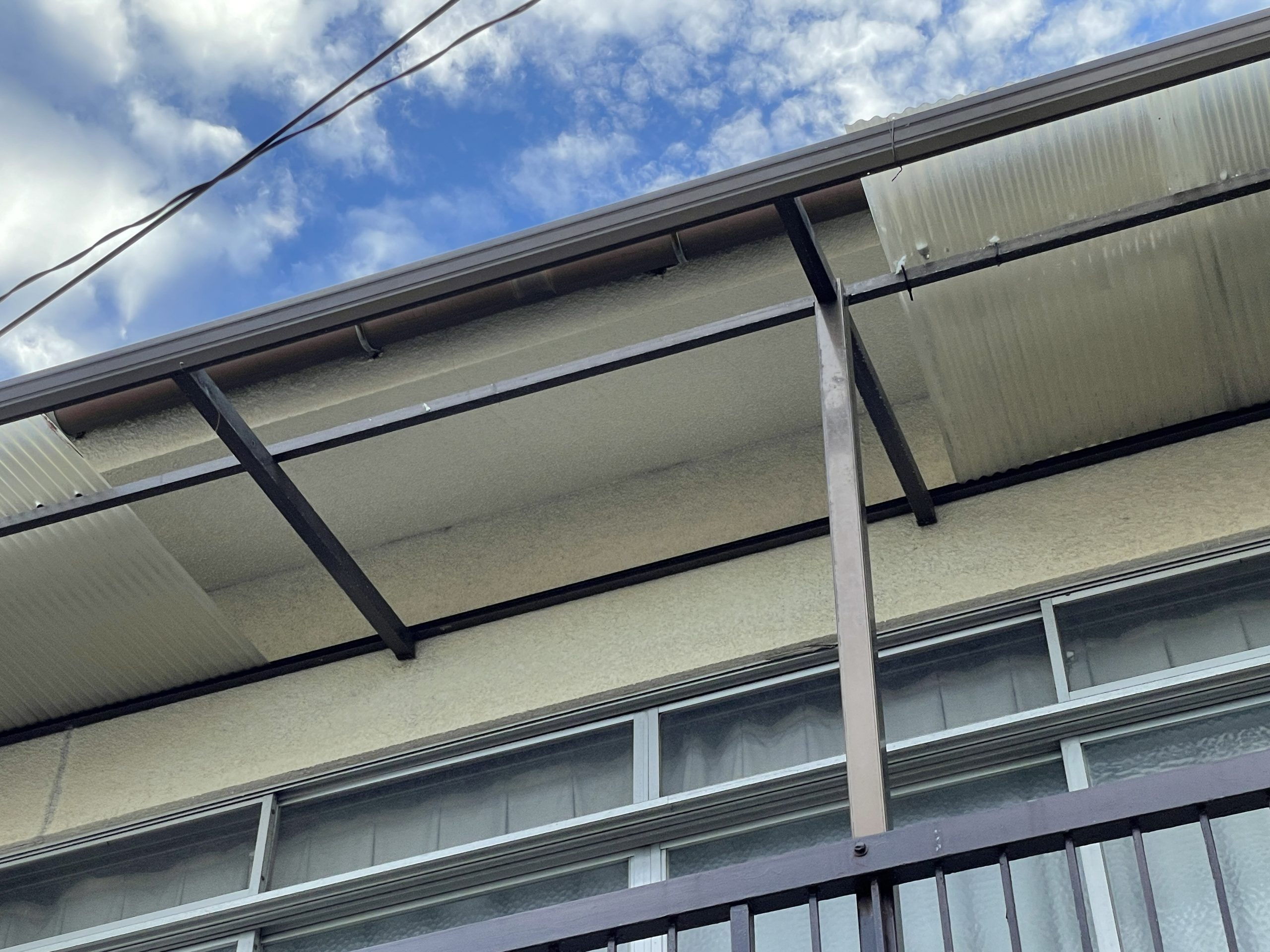 既存波板の状況