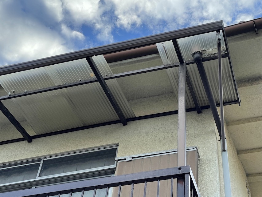 テラス屋根張り替え