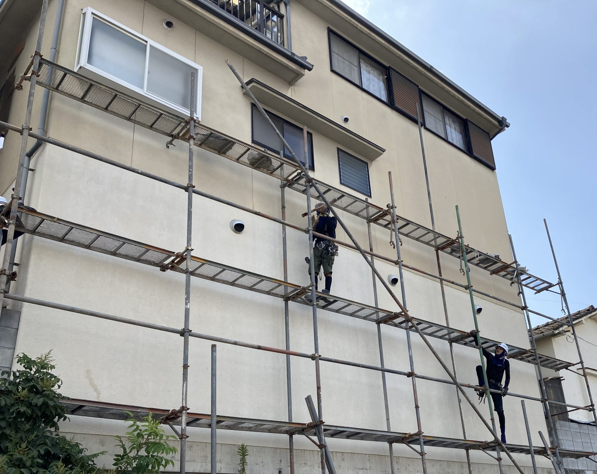 外壁部分塗装の施工事例