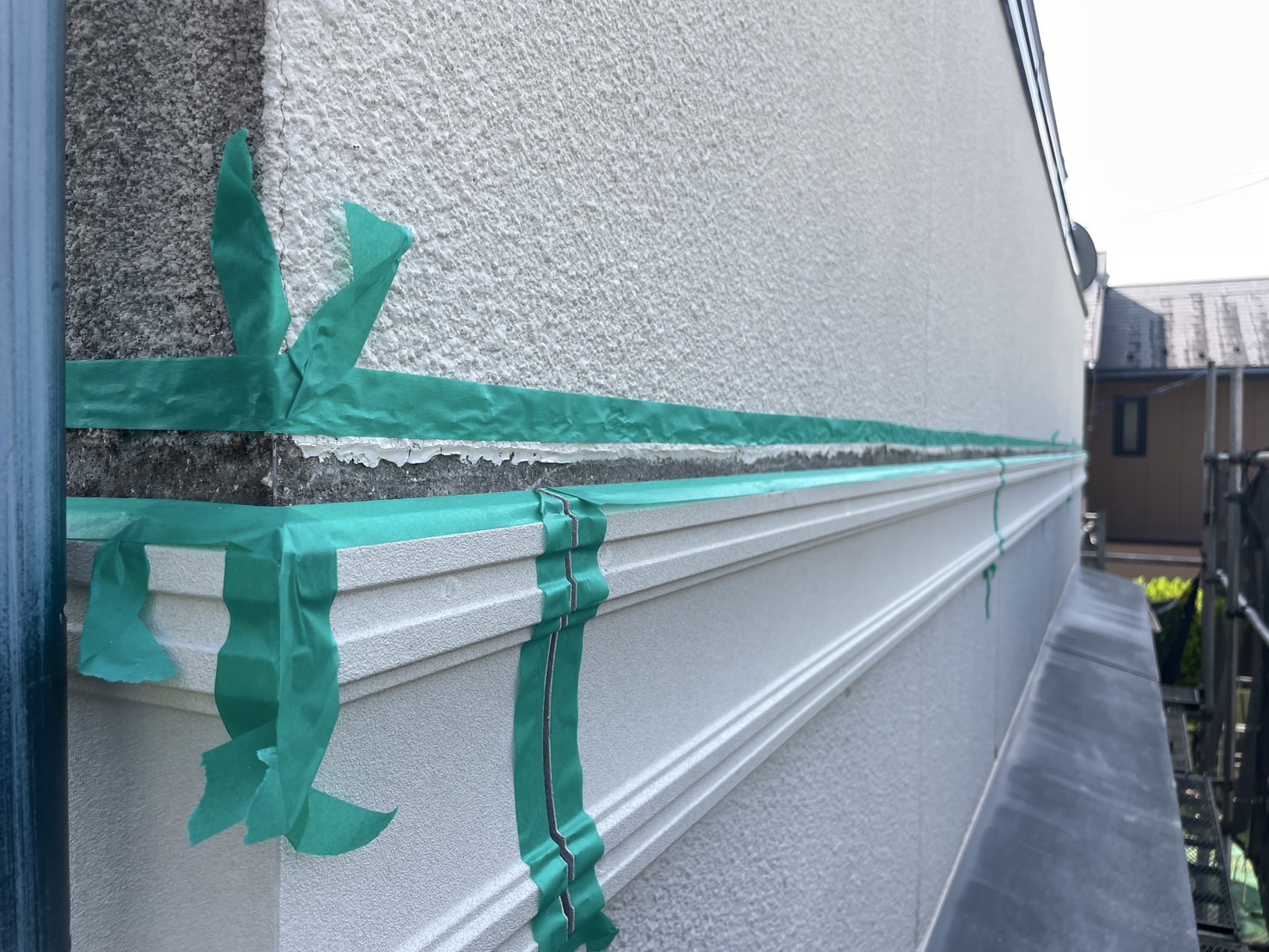 シーリング処理を行っています