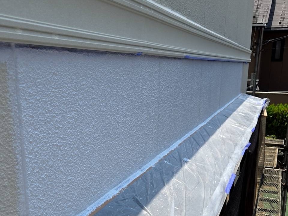 下塗りの工程です