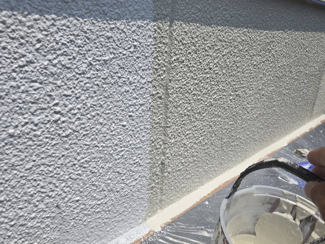 中塗りの工程です