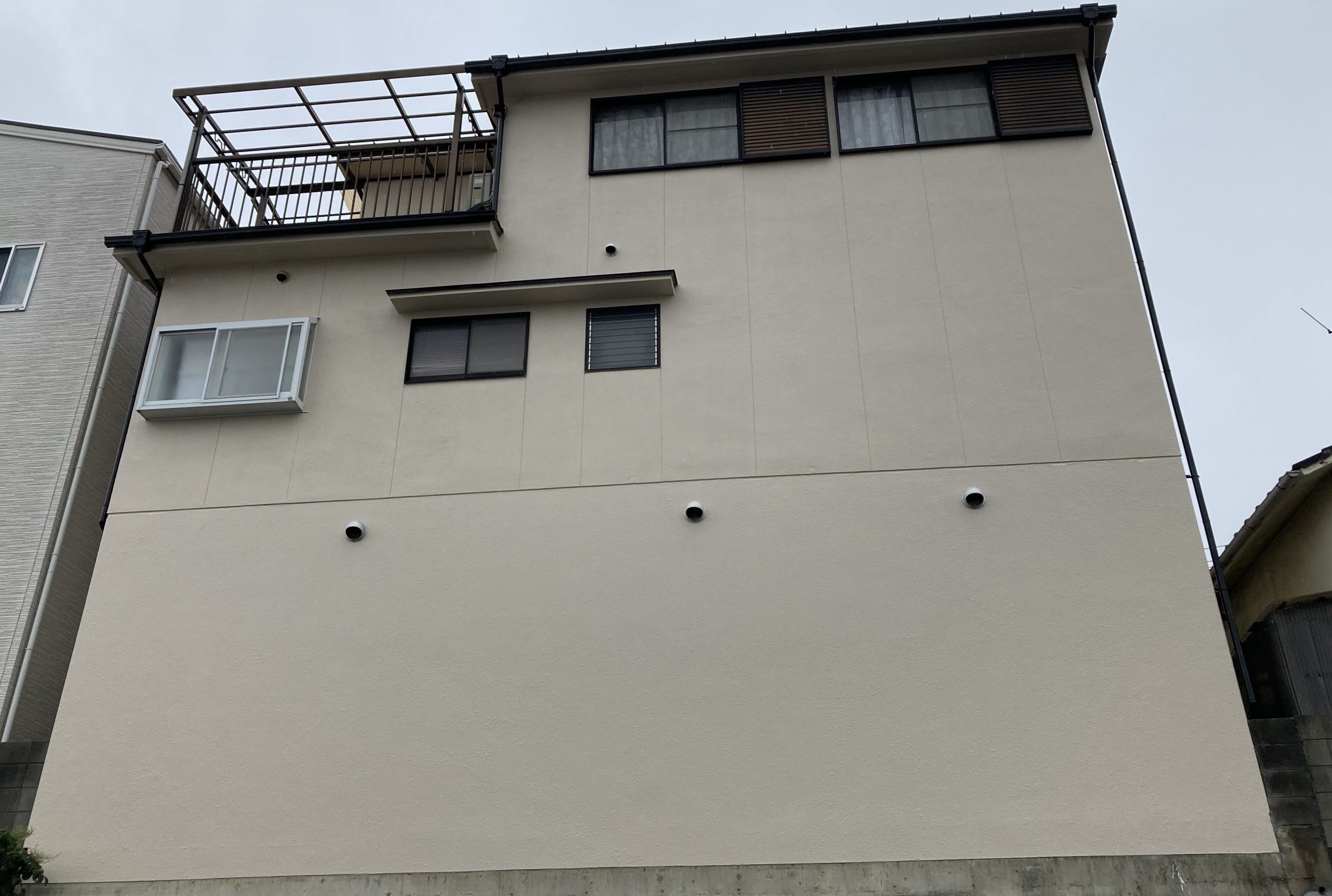 外壁部分塗装の施工事例