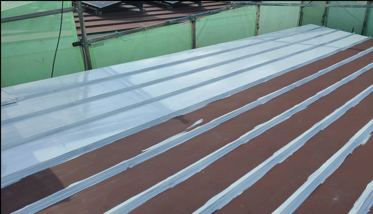 全体に塗っていきます