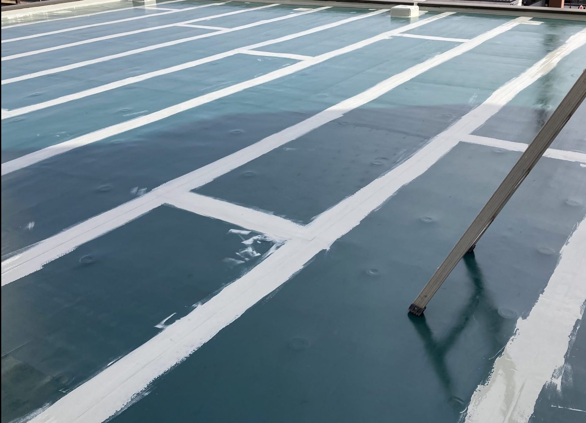 ウレタン樹脂塗料を塗布しました