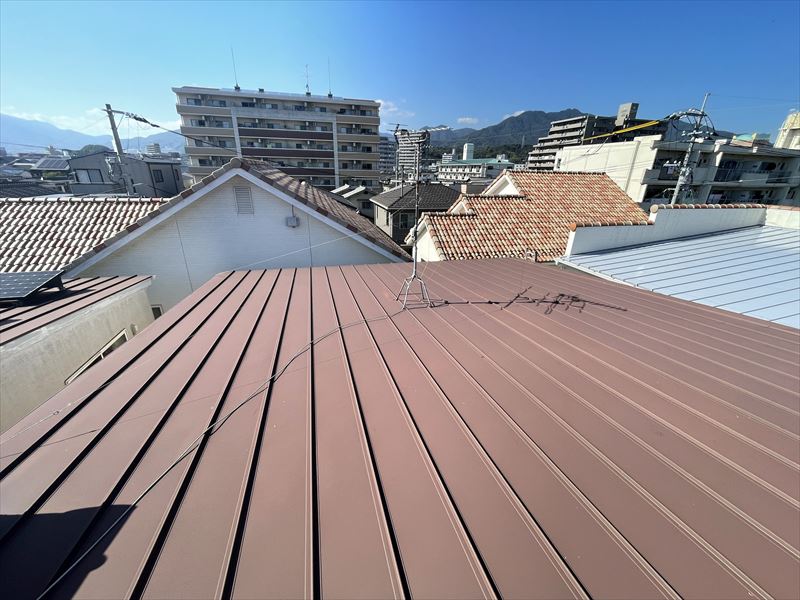 瓦棒屋根の劣化症状