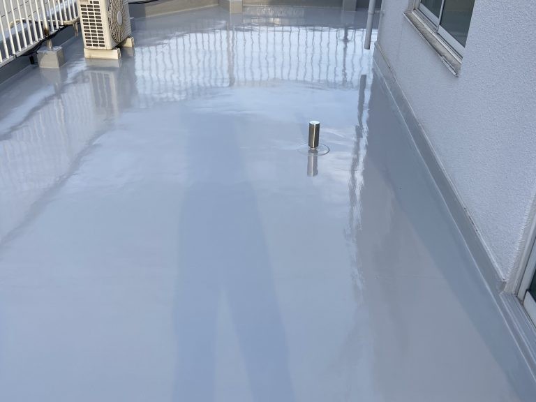 ウレタン防水完成