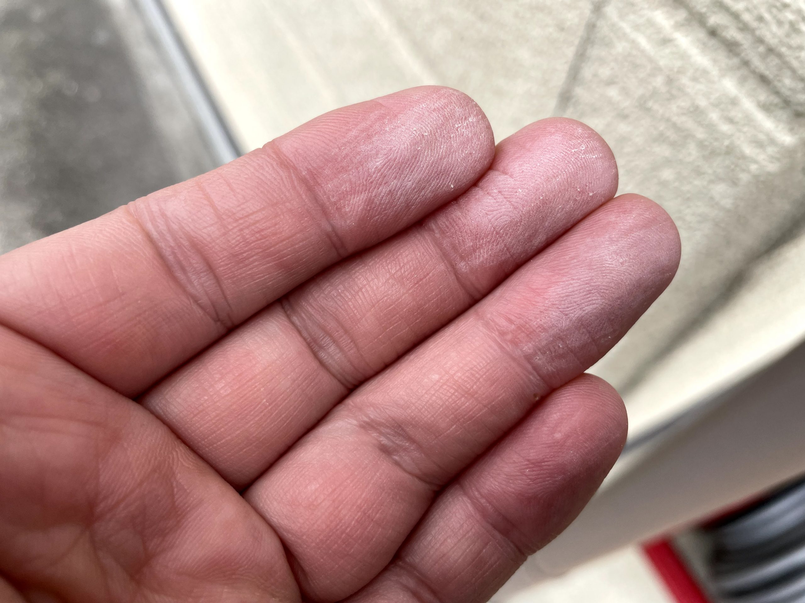 チョーキング現象が発生していました