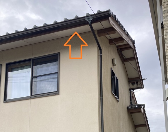 軒天の劣化症状