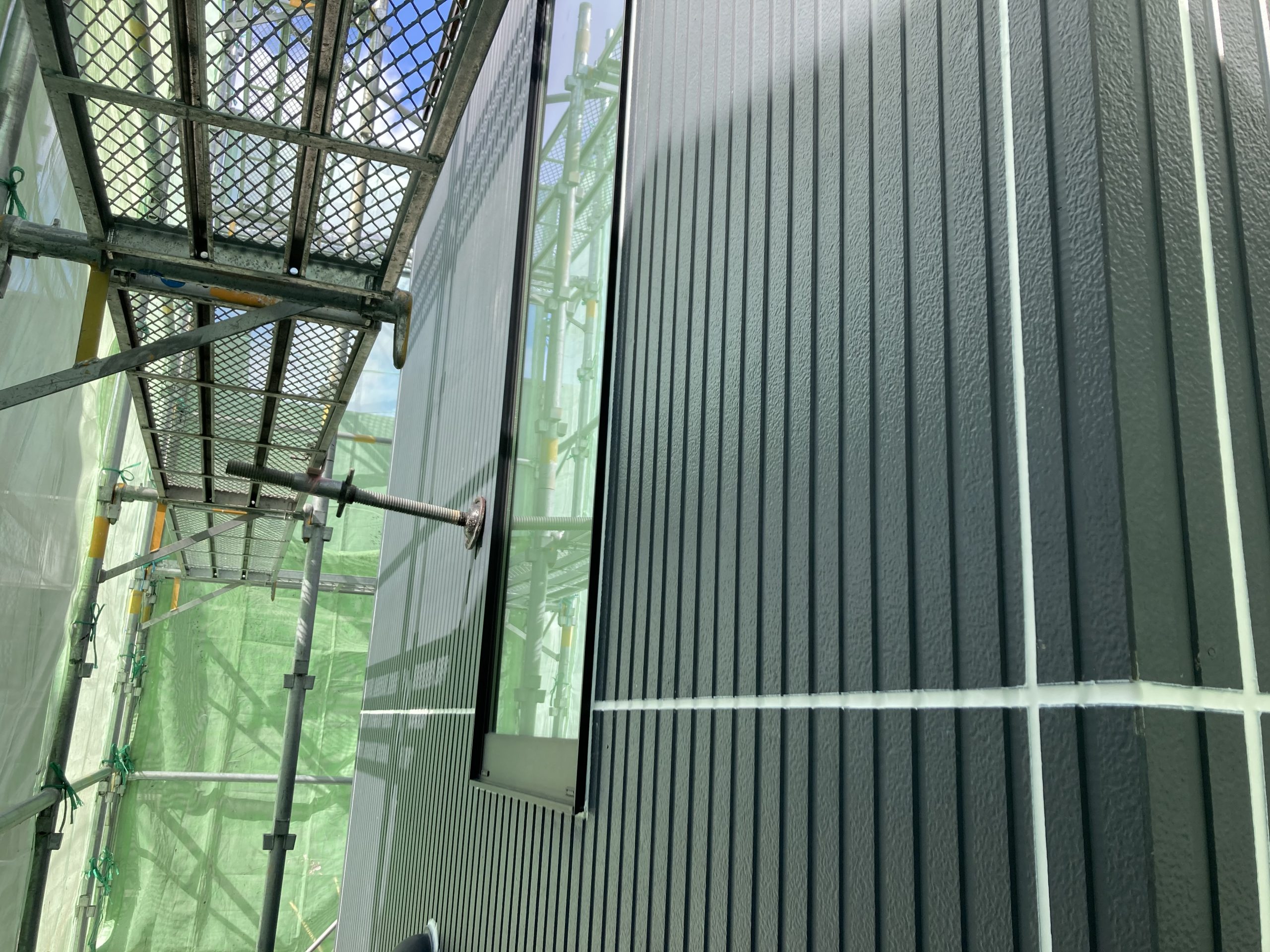 打ち替え完了しました