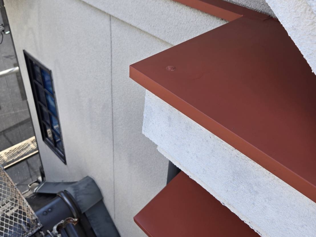 錆止め塗装が完了しました