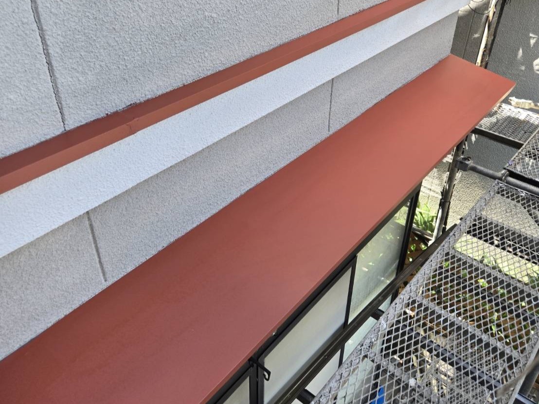 錆止め塗装が完了しました