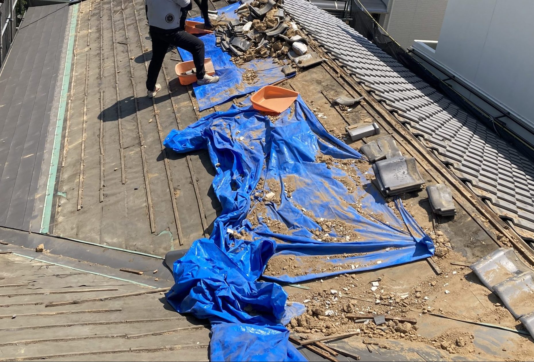 葺き替え工事を行いました