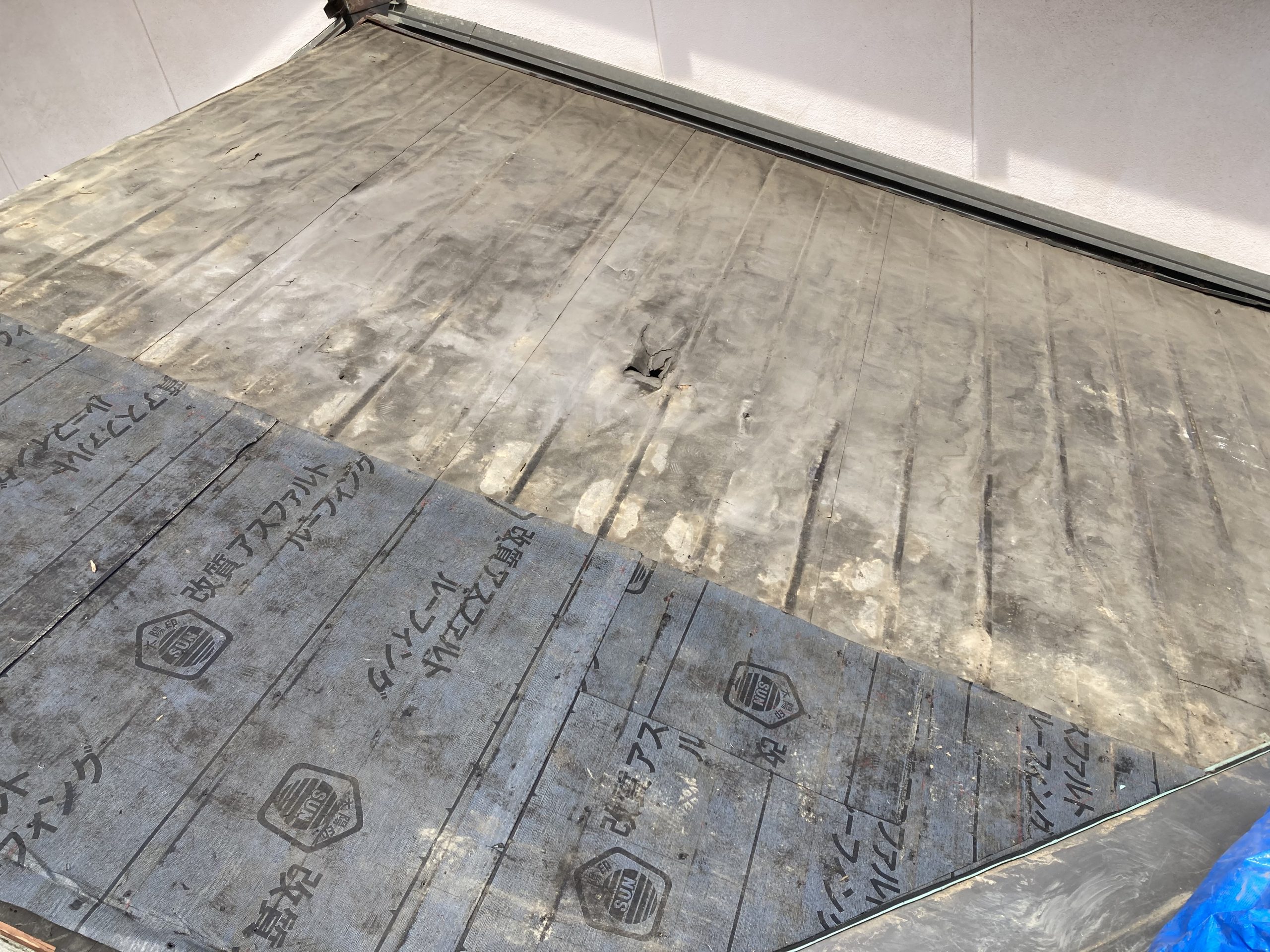 下地の確認をしました