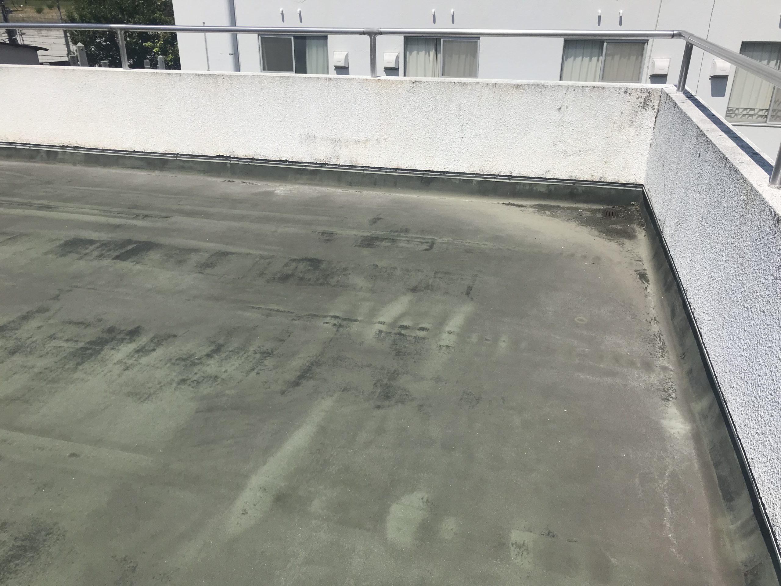 シート防水の劣化症状