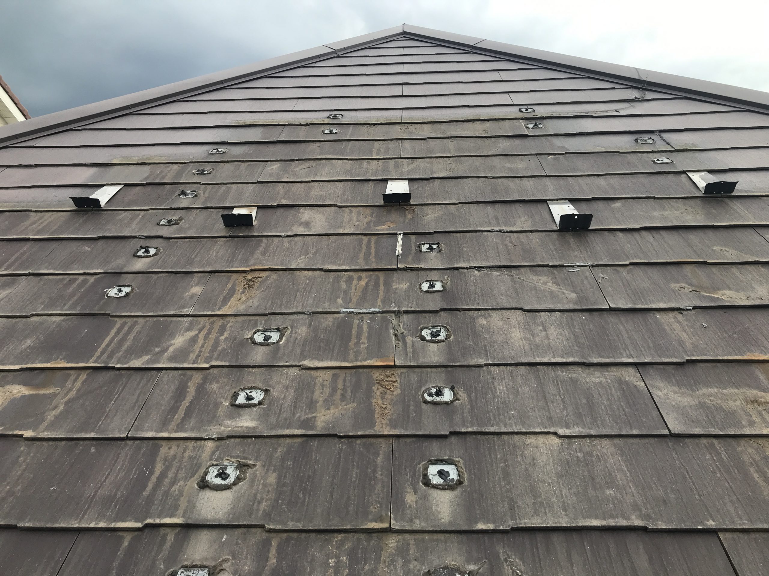 工事前の屋根です