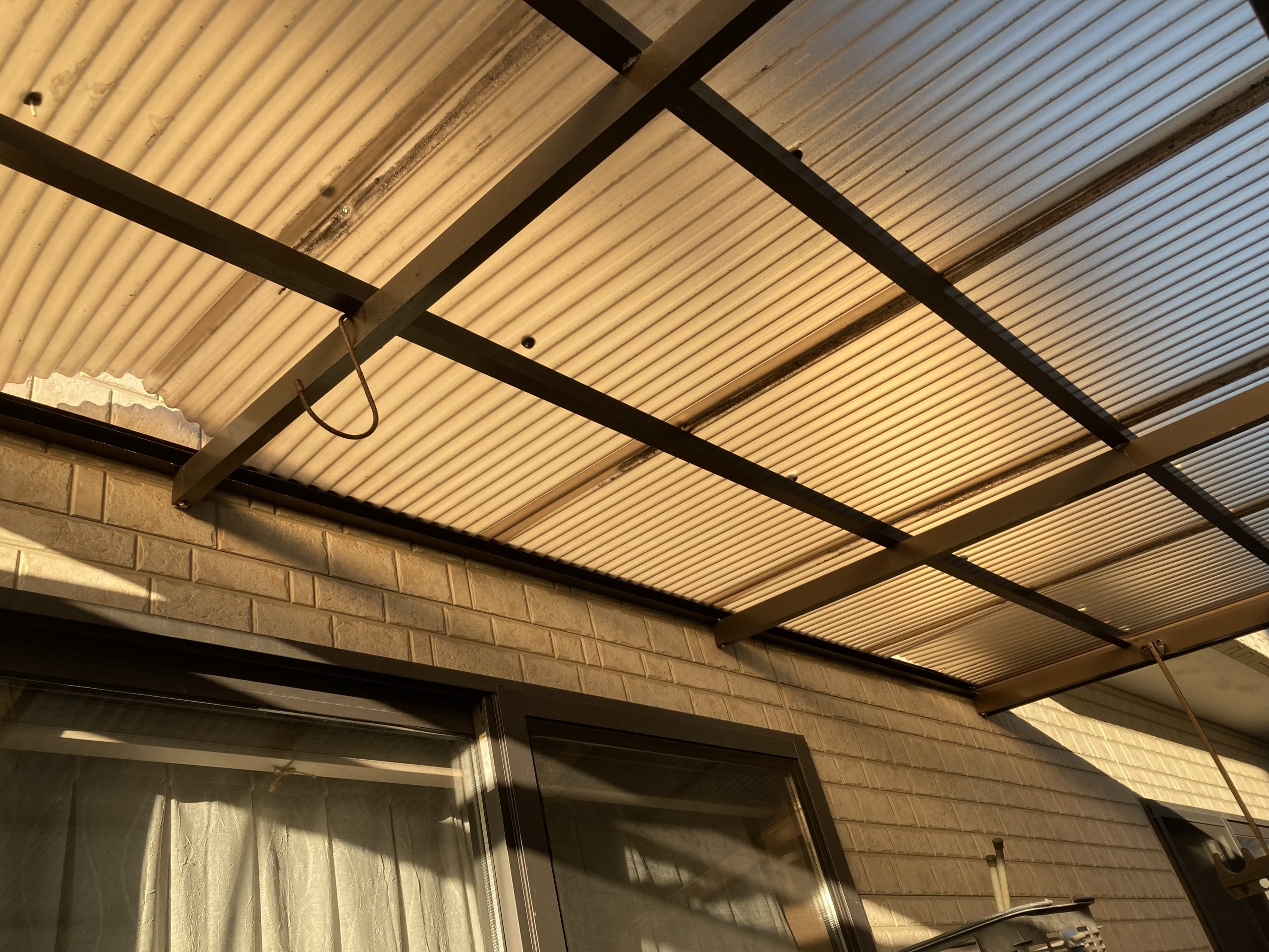 波板　劣化症状