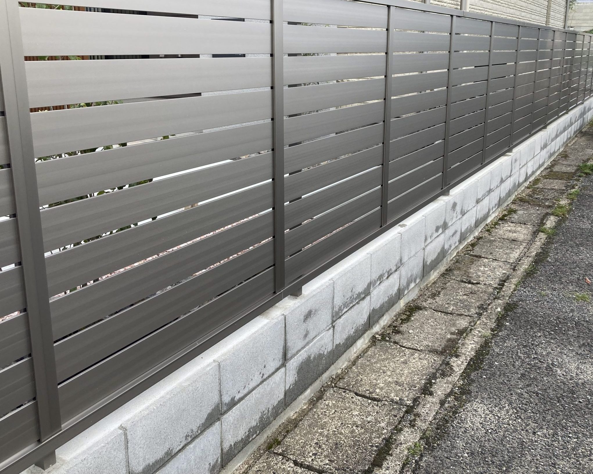 フェンス新設工事