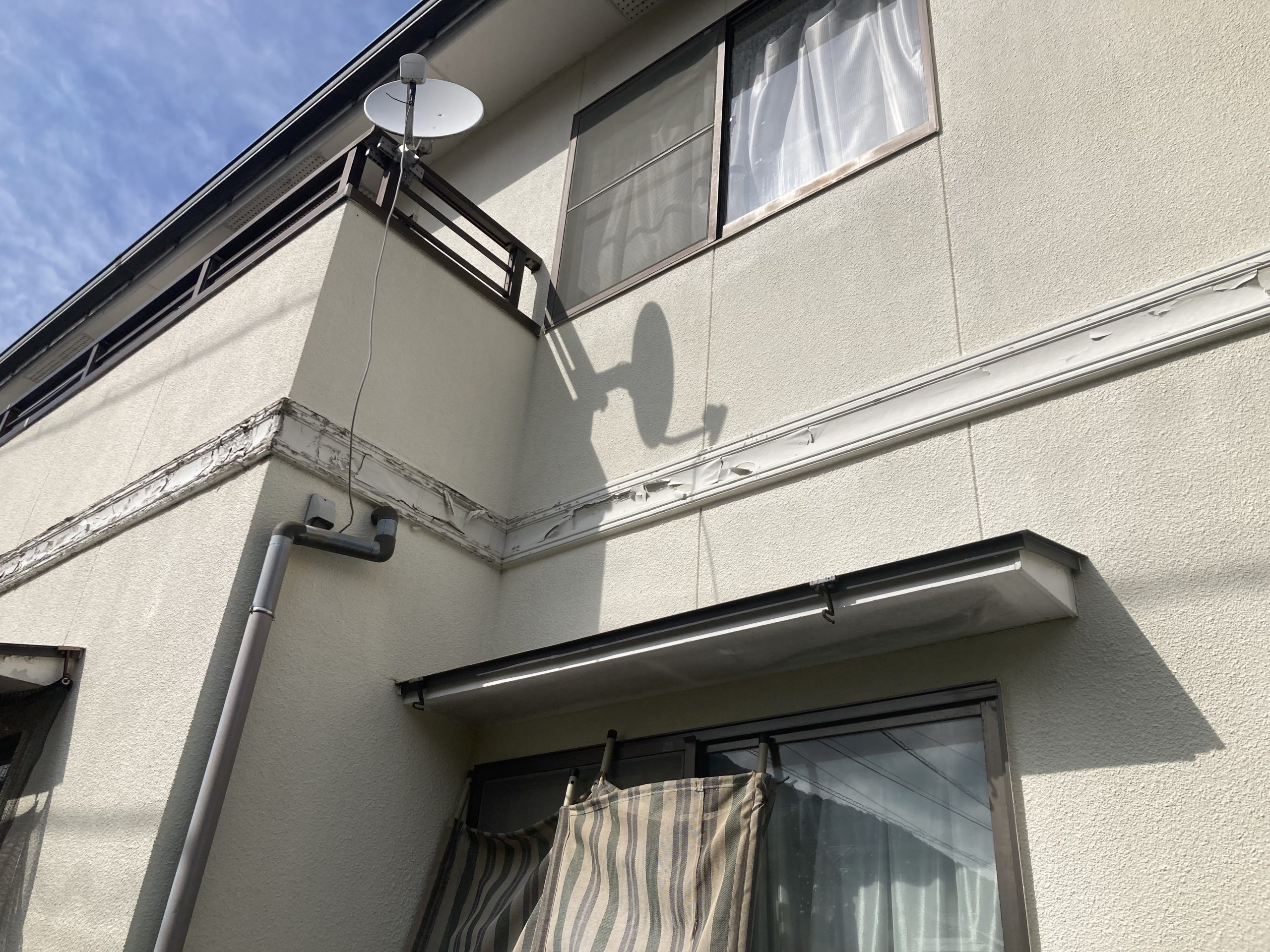 幕板補修前の状態です