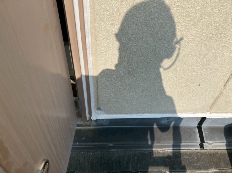 コーキング補修完了