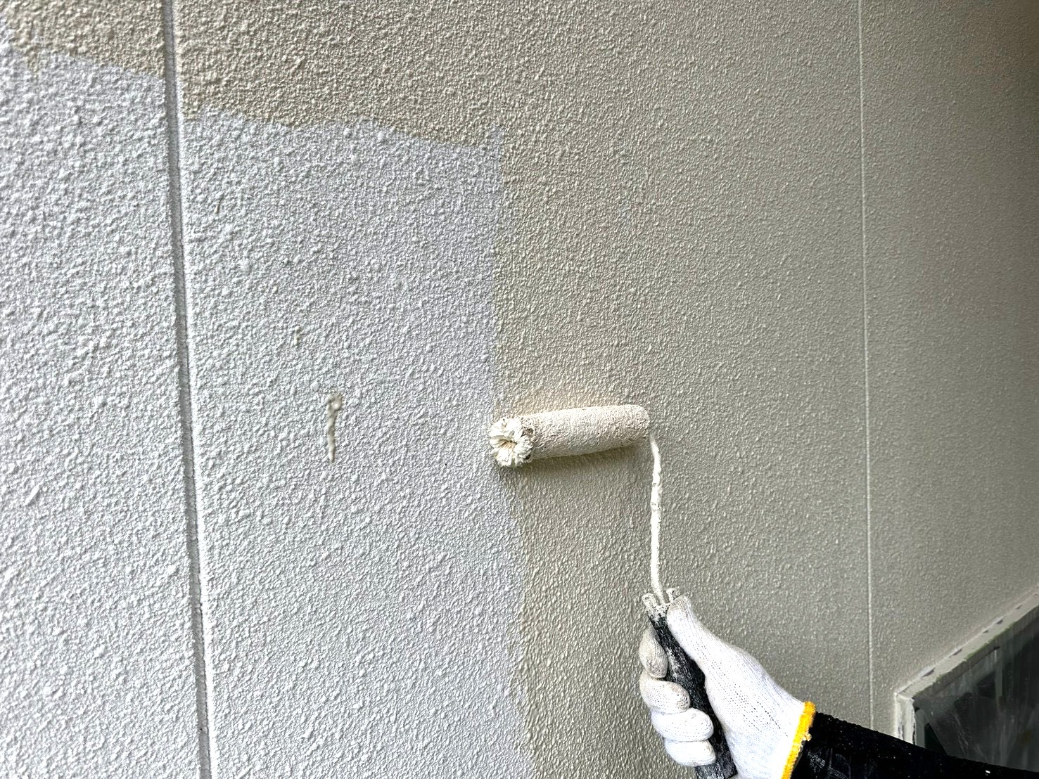 外壁中塗り