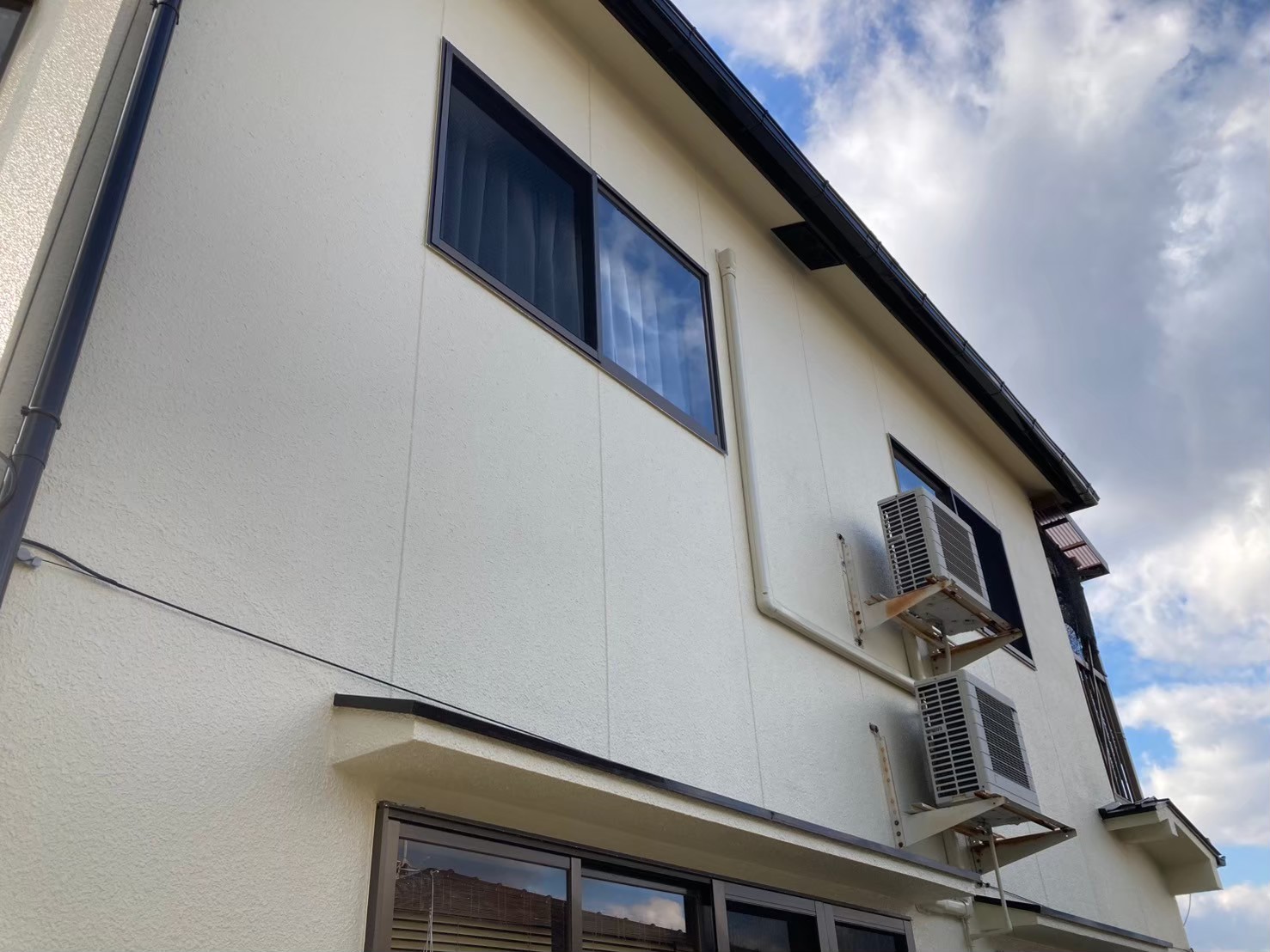 施工後の外壁の状態です