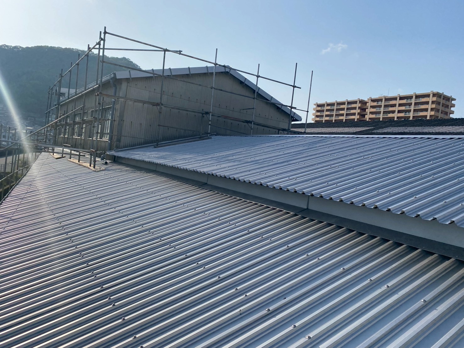 カバー工法完成しました