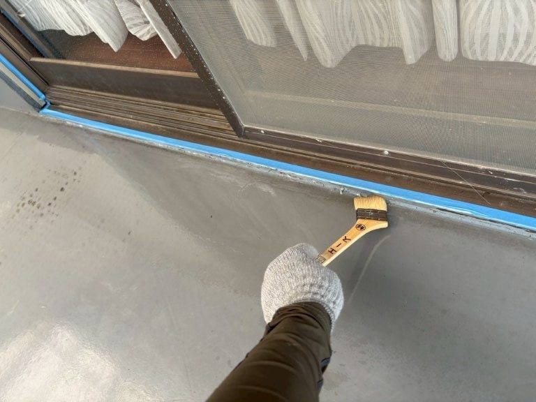 プライマー塗布作業