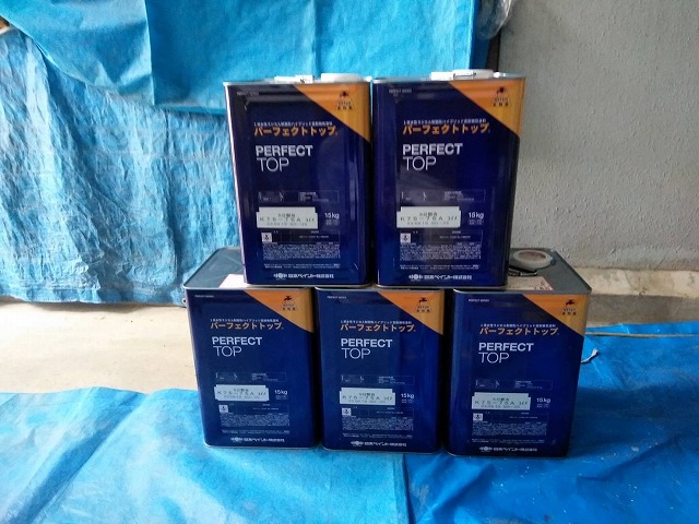 使用塗料の紹介です