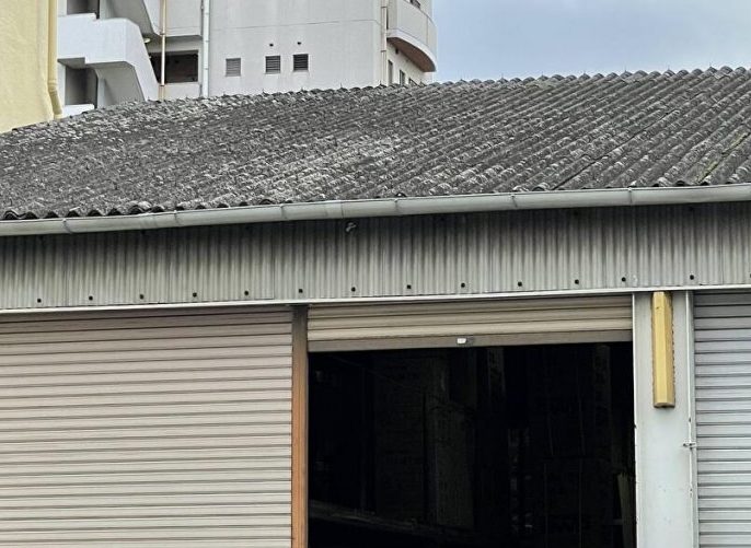 貸倉庫スレート屋根点検１