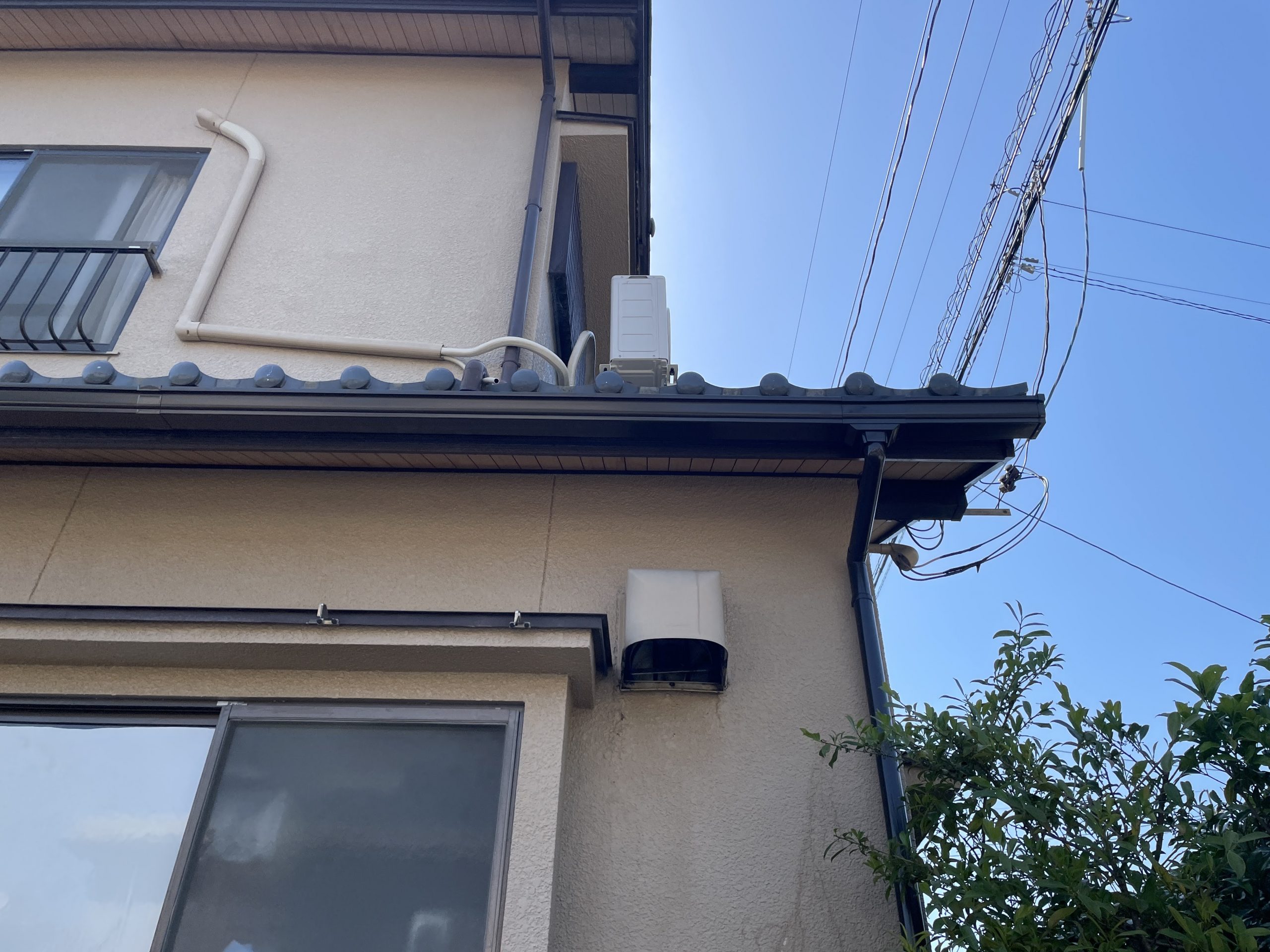 施工完了|雨樋の部分交換が完了しました
