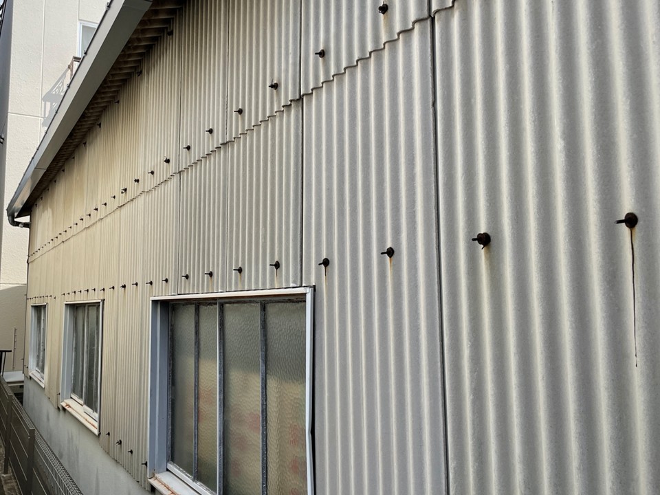 塗装前の外壁の状態です