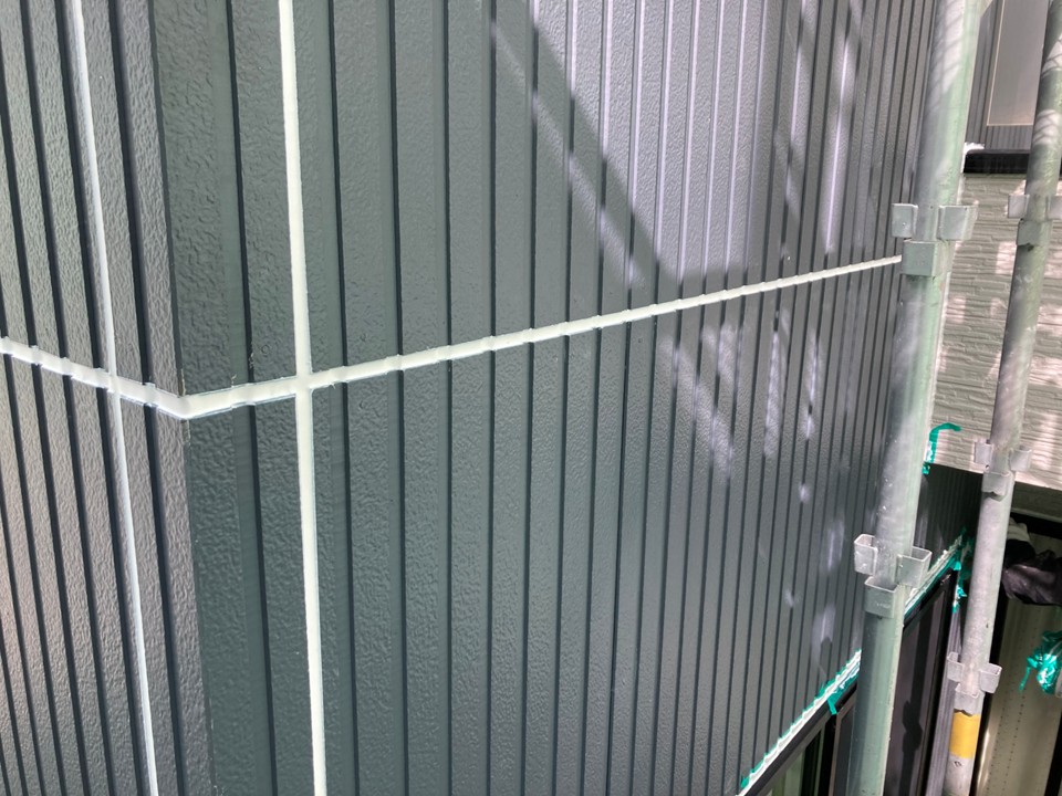 コーキング打ち直し完了しました