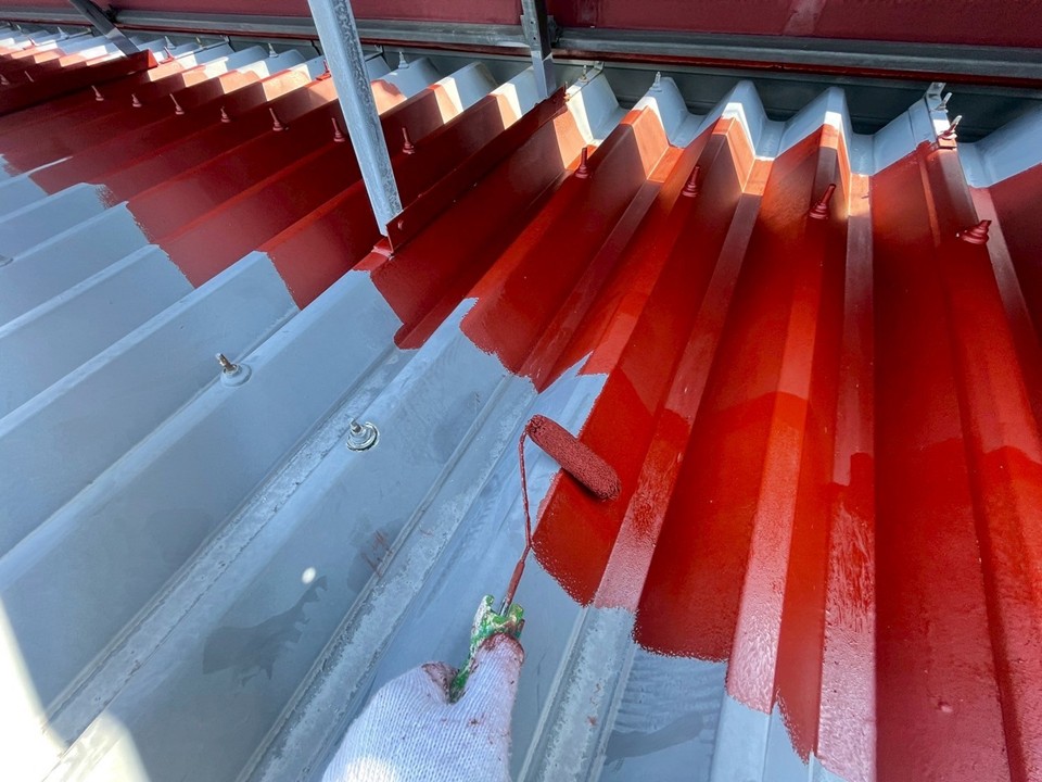 サビ止め塗料を塗布しました