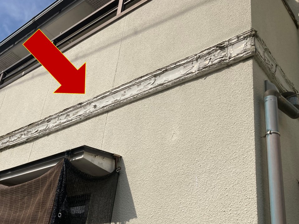 幕板補修前の状態です