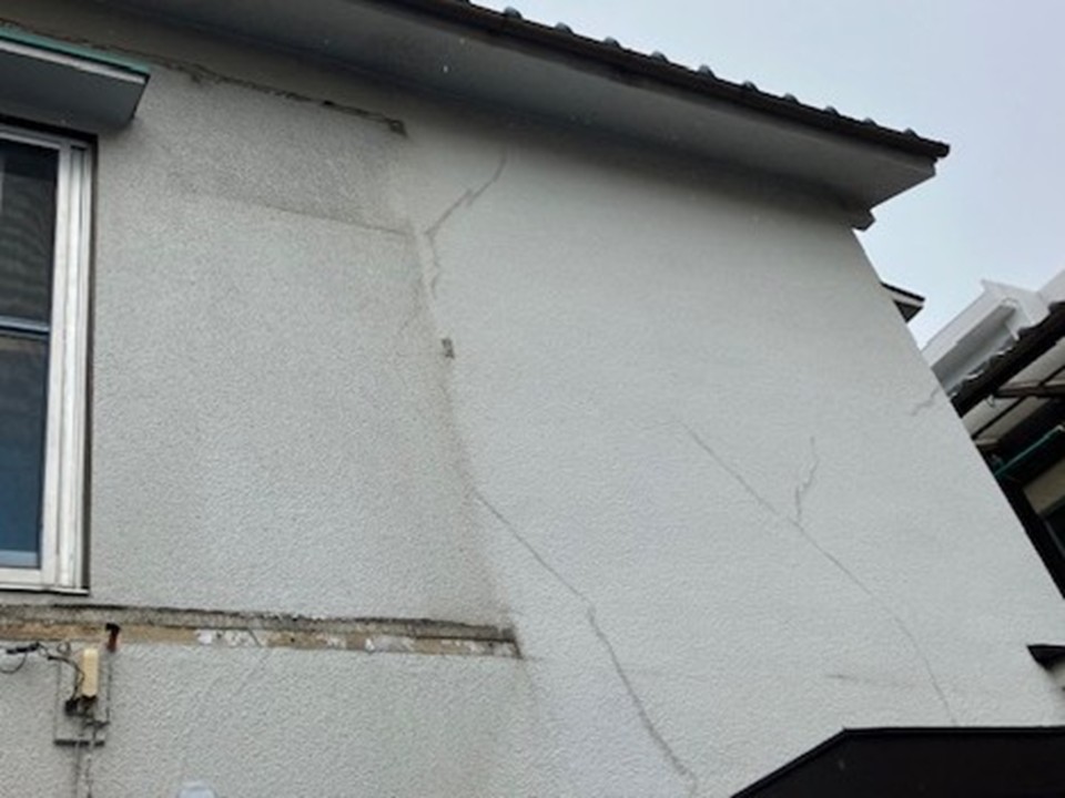 施工前の外壁の状態です