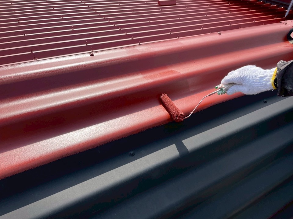 錆止め塗料を塗布しました