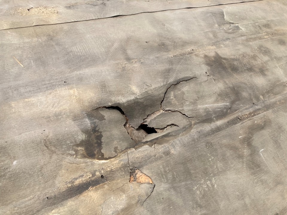 下地を確認しました