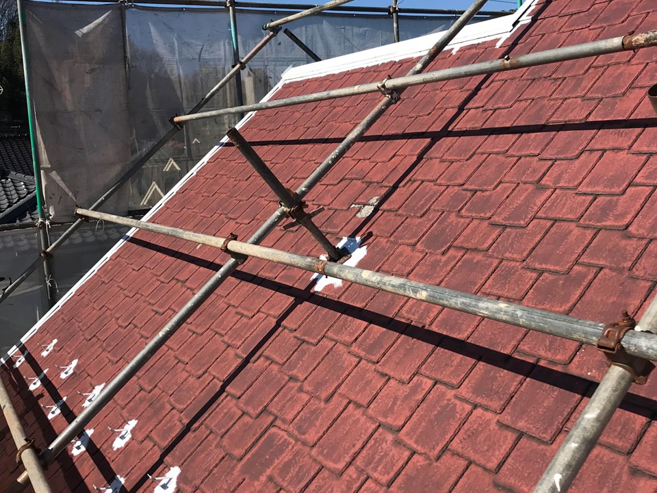 下塗り塗装の工程