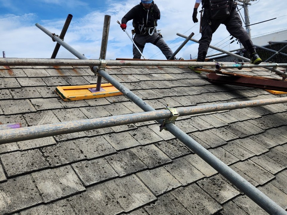 下地の確認を行います