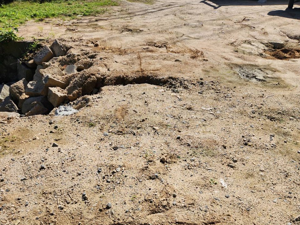 倉庫解体後の様子です
