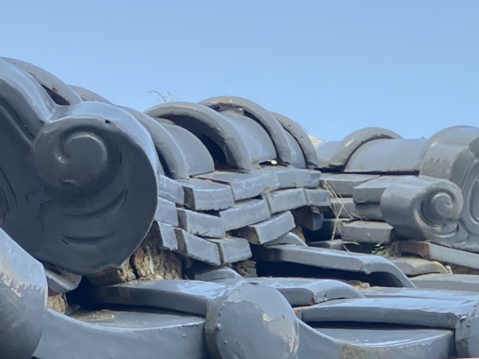 隙間が確認できる状態