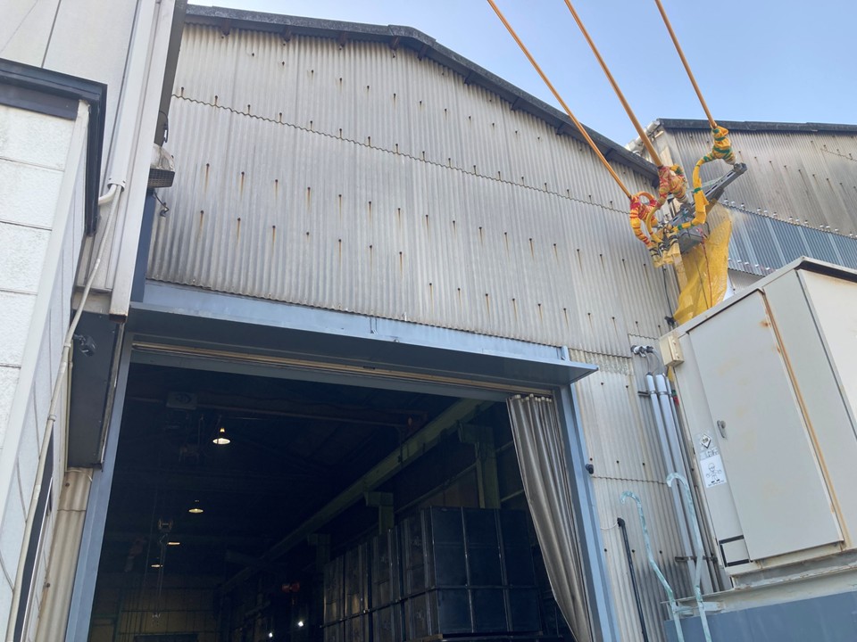 防護管取付完了しました