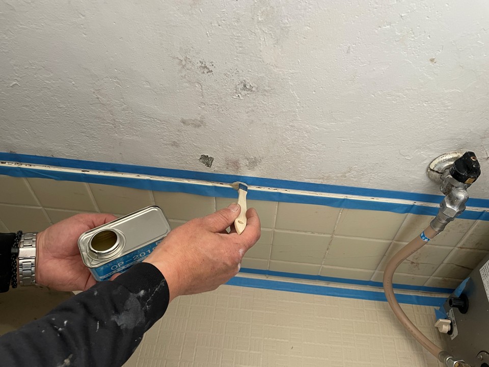 プライマー塗布を行いました